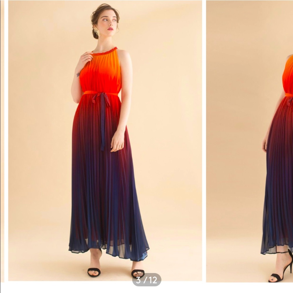 Chic wish ombré maxi dress